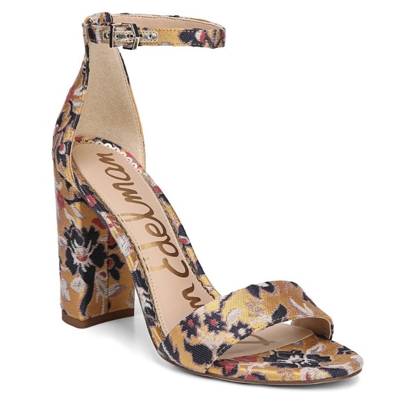 Sam Edelman Shoes - Sam Edelman Yaro floral block heel size 6